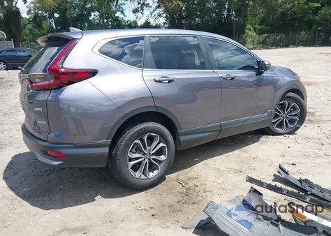 2022 Honda Cr-V Hybrid Ex-L from USA, damaged, VIN 5J6RT6H80NL008515